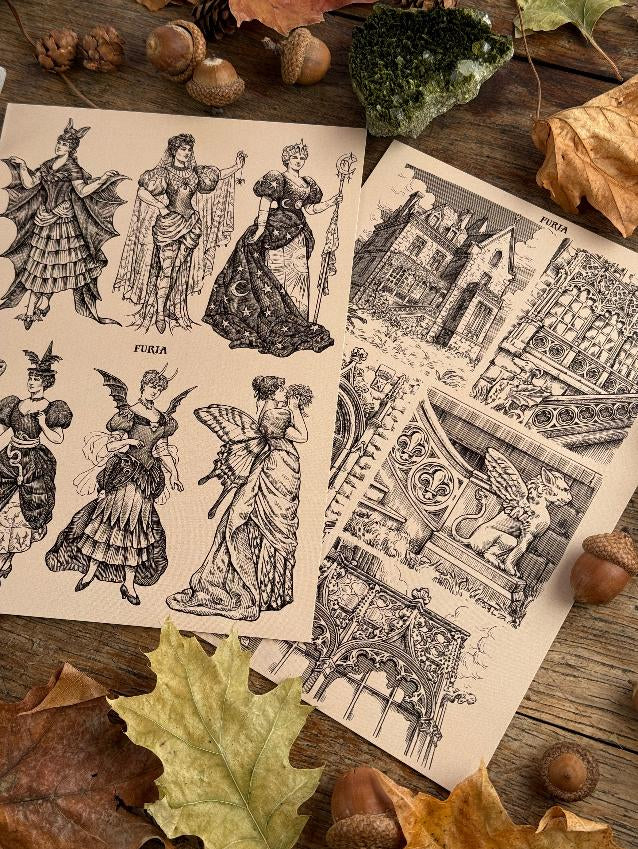 Pack Prints Baile Victoriano y Mansión Victoriana®