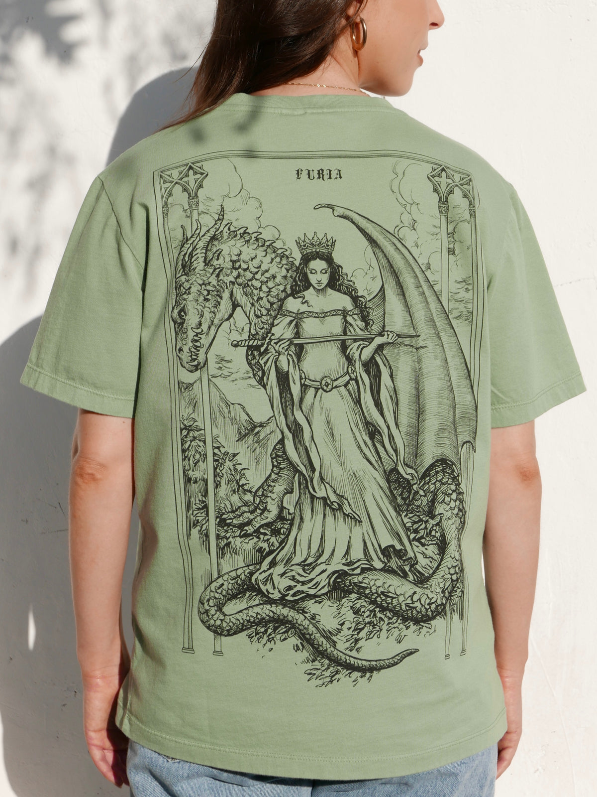 FURIA - Illustrated cotton t-shirts
