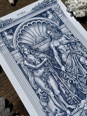 Print Poseidon and White Amphitrite©