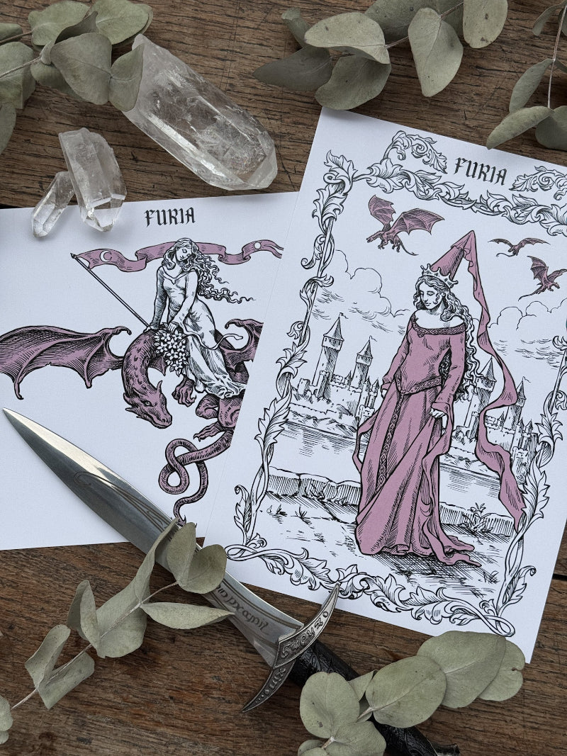 Pack Print Princesa y Dragón®