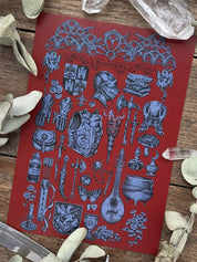 Print Inventario Medieval®rojo