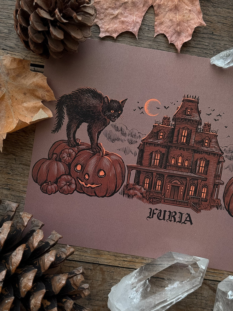 Print Mansión Halloween®