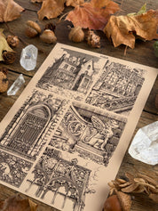 Pack Prints Victorian Ball and Victorian Mansion® Prints Pack 