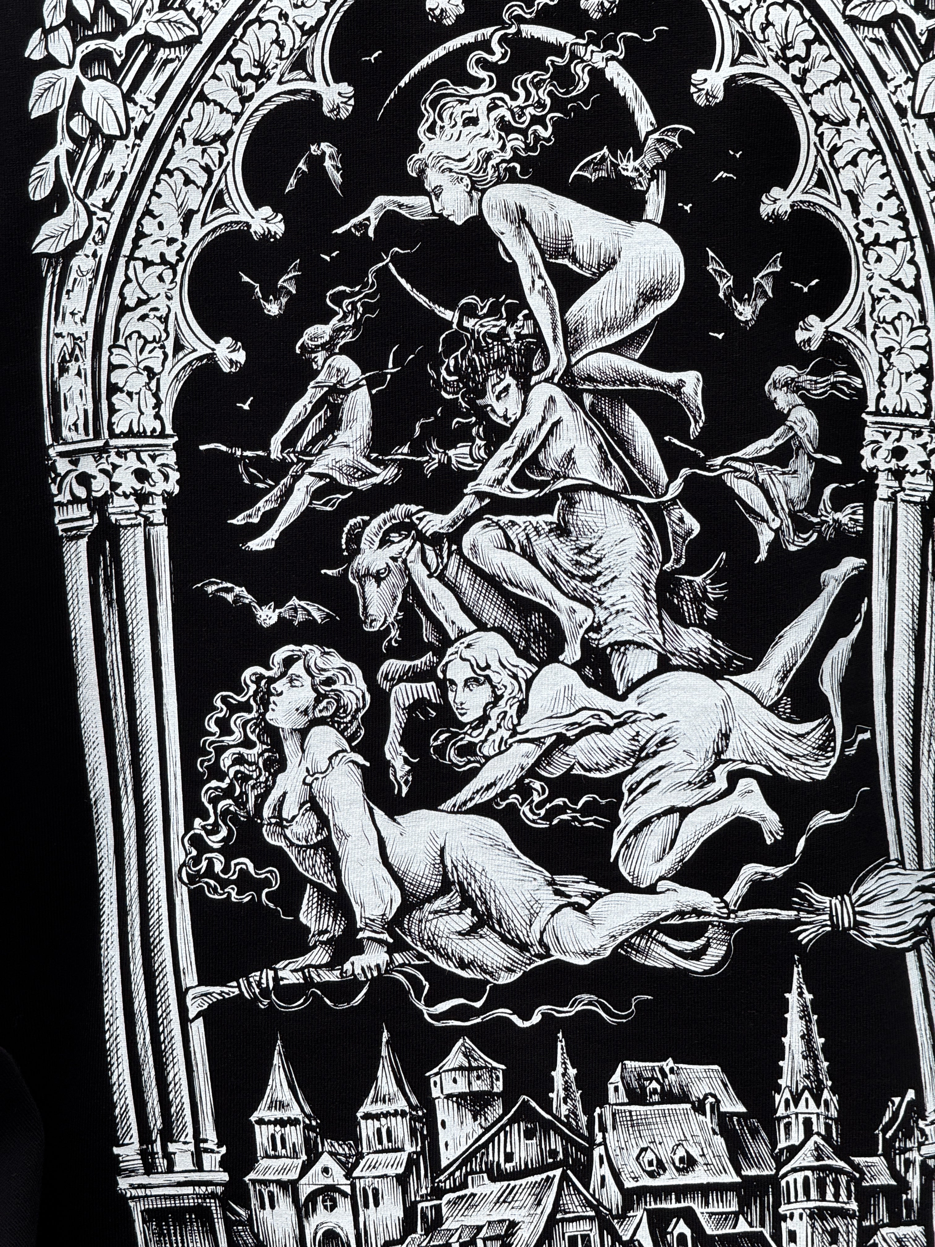 Witches' Flight© T-Shirt Black (Available Sunday 11th)