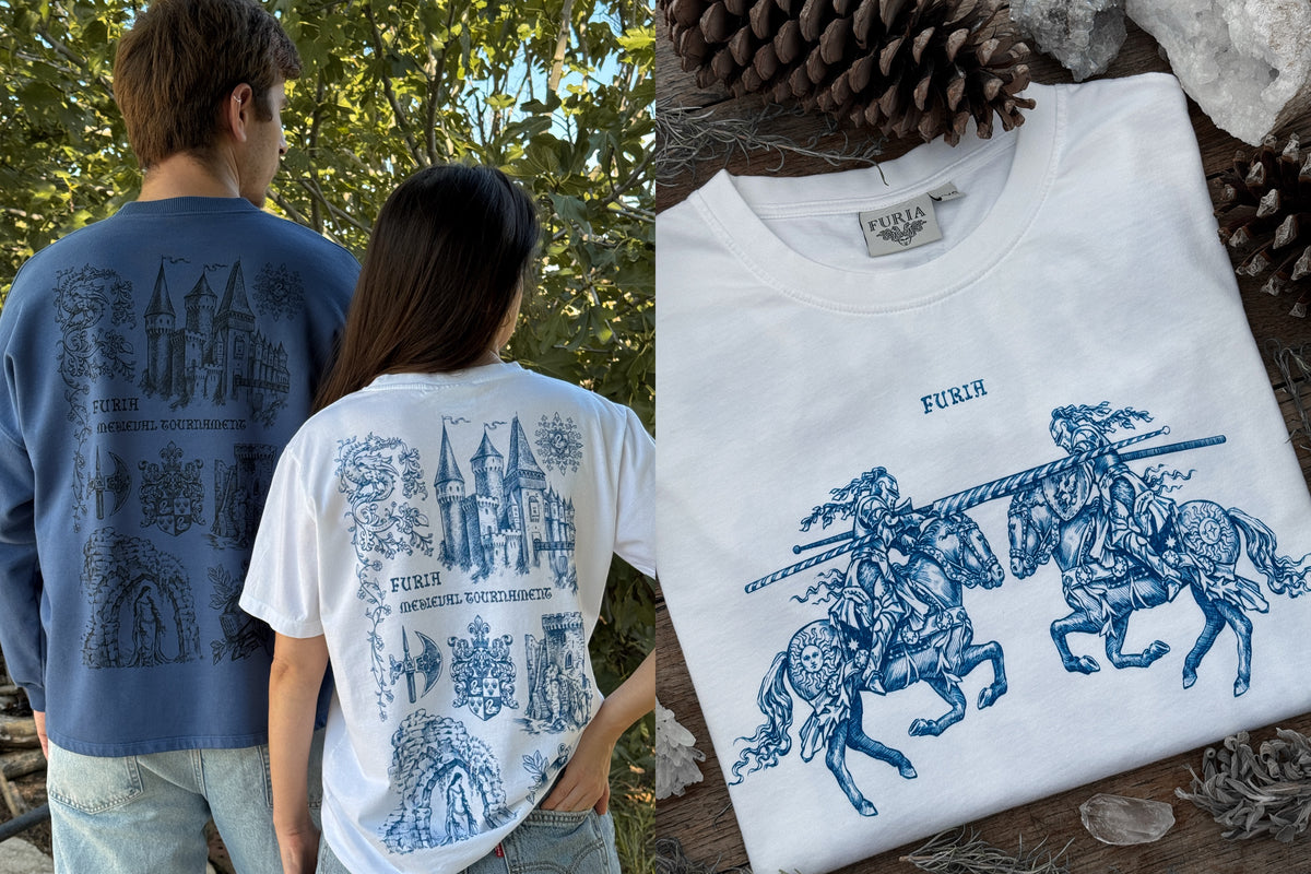 FURIA - Illustrated cotton t-shirts