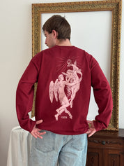 Camiseta Eros Y Psiqué ©Granate (Disponible 8 de Febrero)