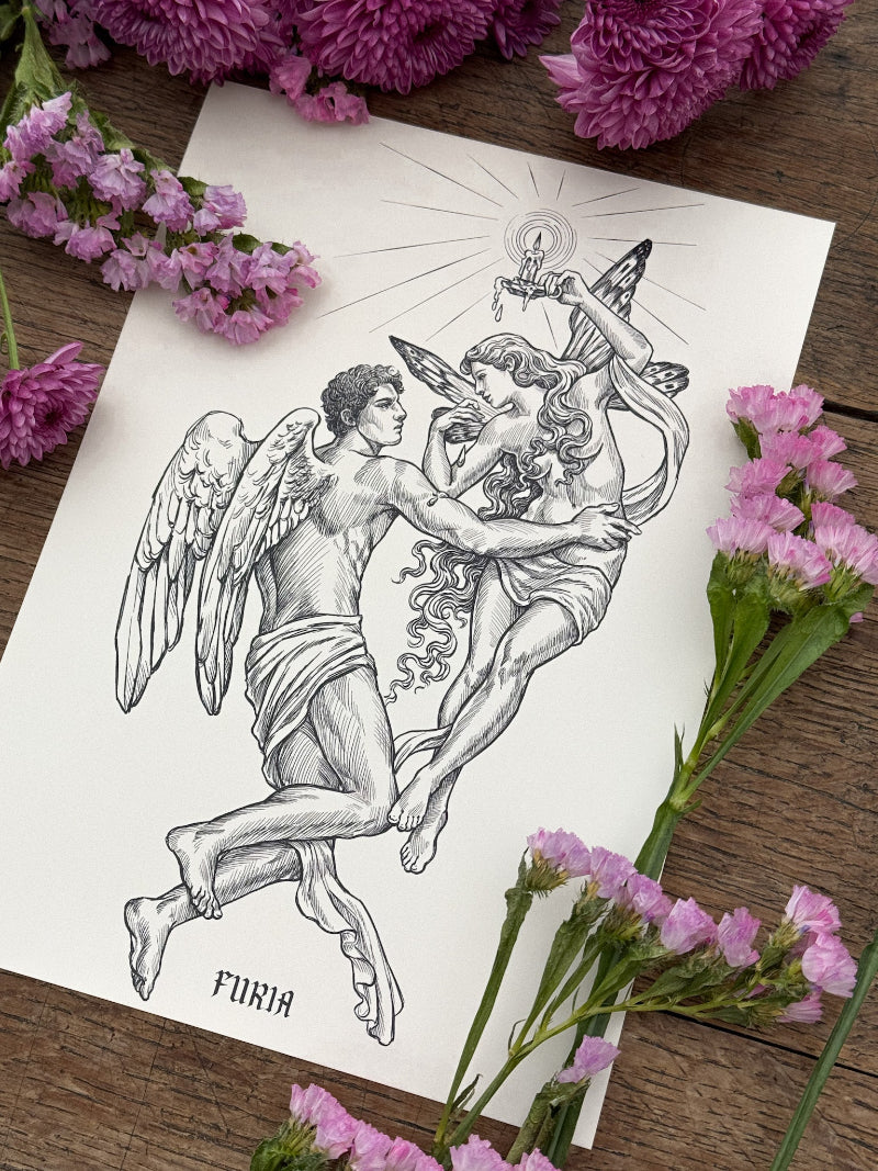 Print Eros y Psiqué®