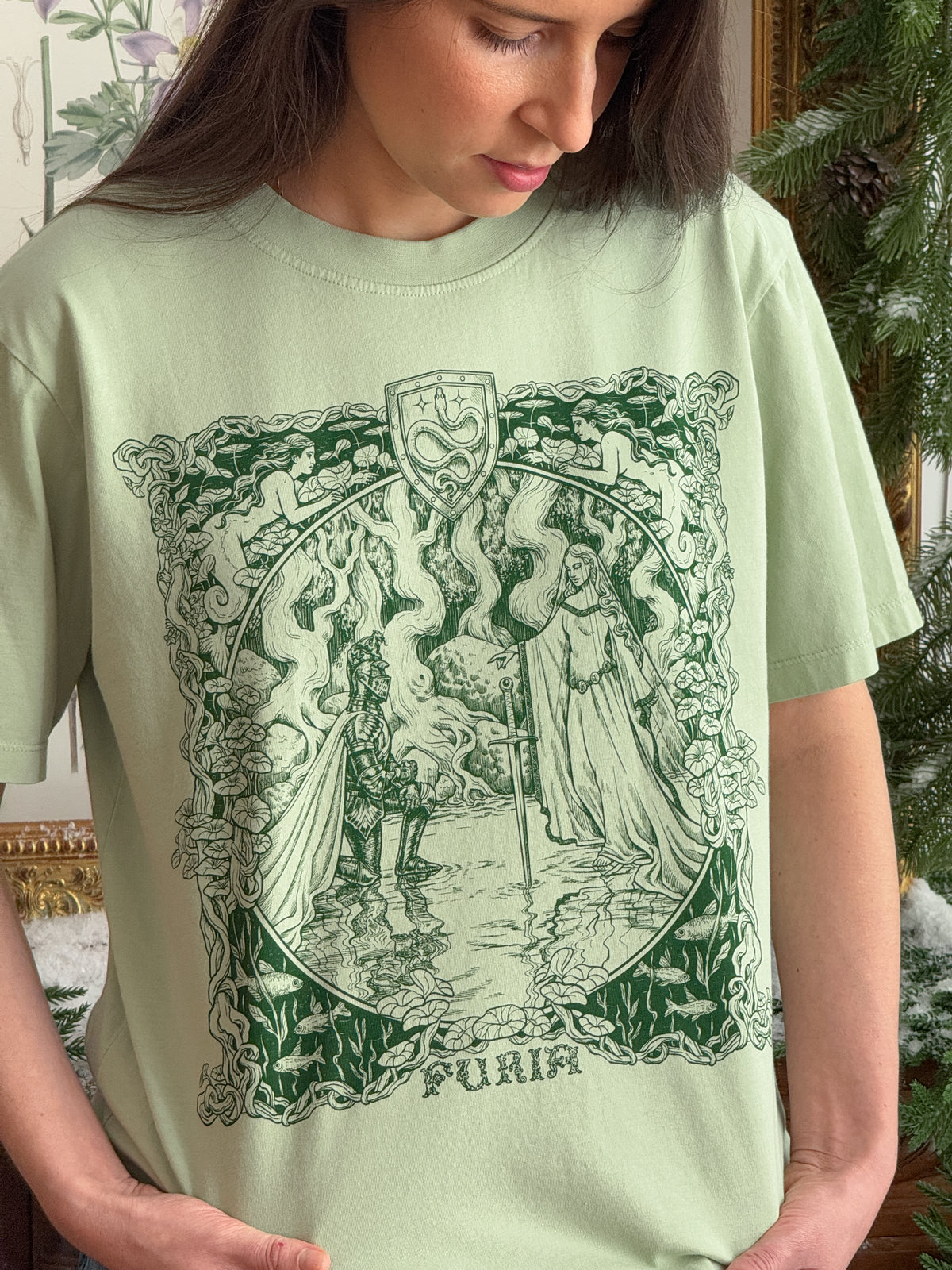 FURIA - Illustrated cotton t-shirts