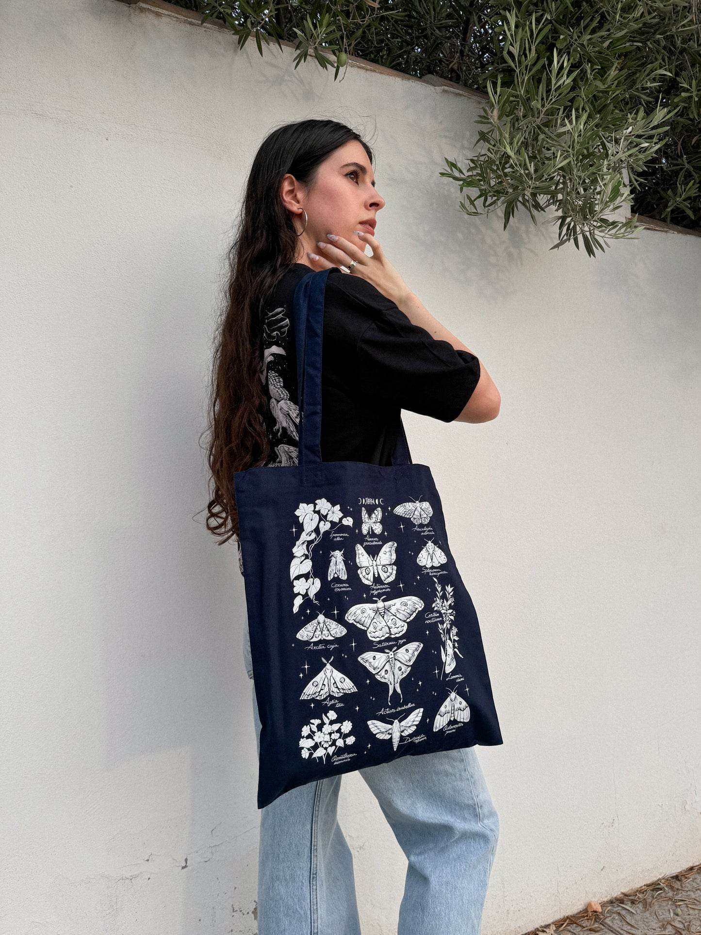 Tote Bag Butterflies+print ©