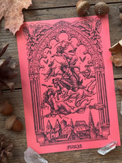 Print Vuelo de las Brujas® Red