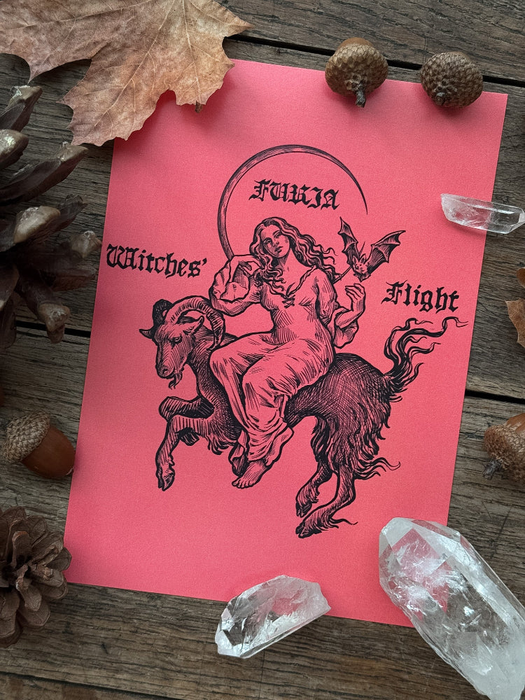 Pack print Vuelo de las Brujas® Rojo
