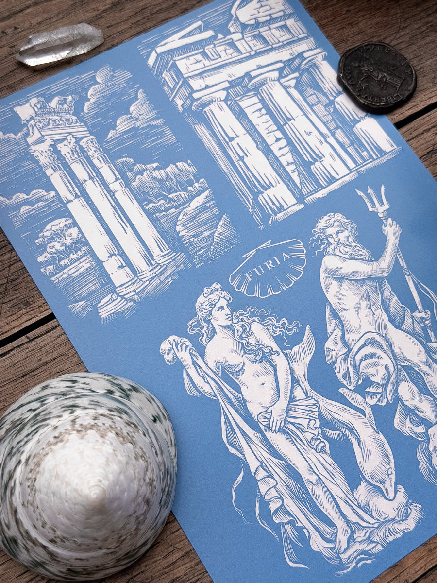 Print Venus y Neptuno®