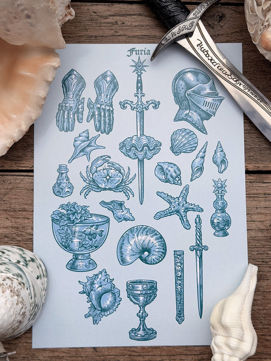 Pack Print Medieval Marine®