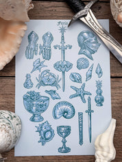 Pack Print Medieval Marine®