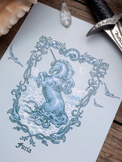 Print Unicornio Marino®