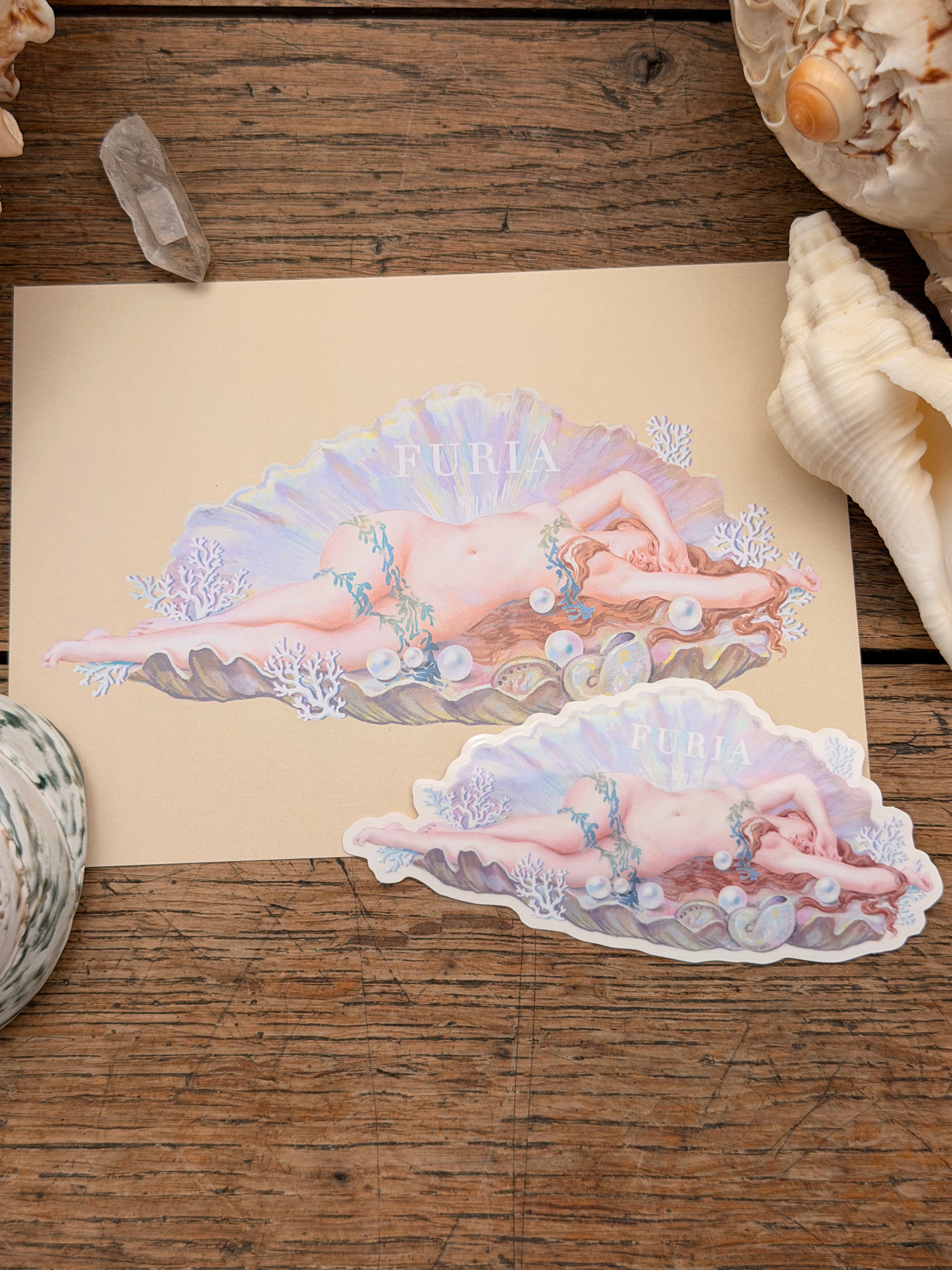 Sticker and Print Aphrodite