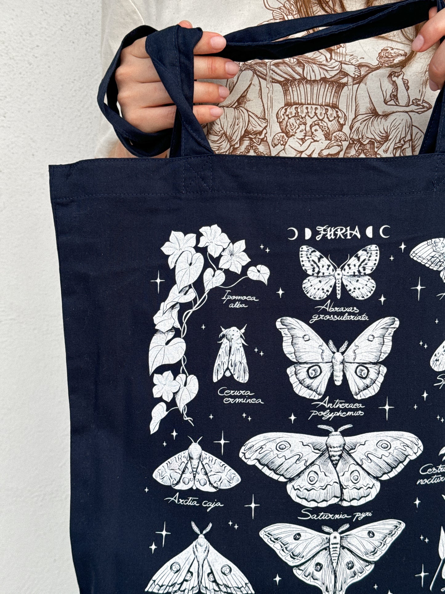 Tote Bag Butterflies+print ©