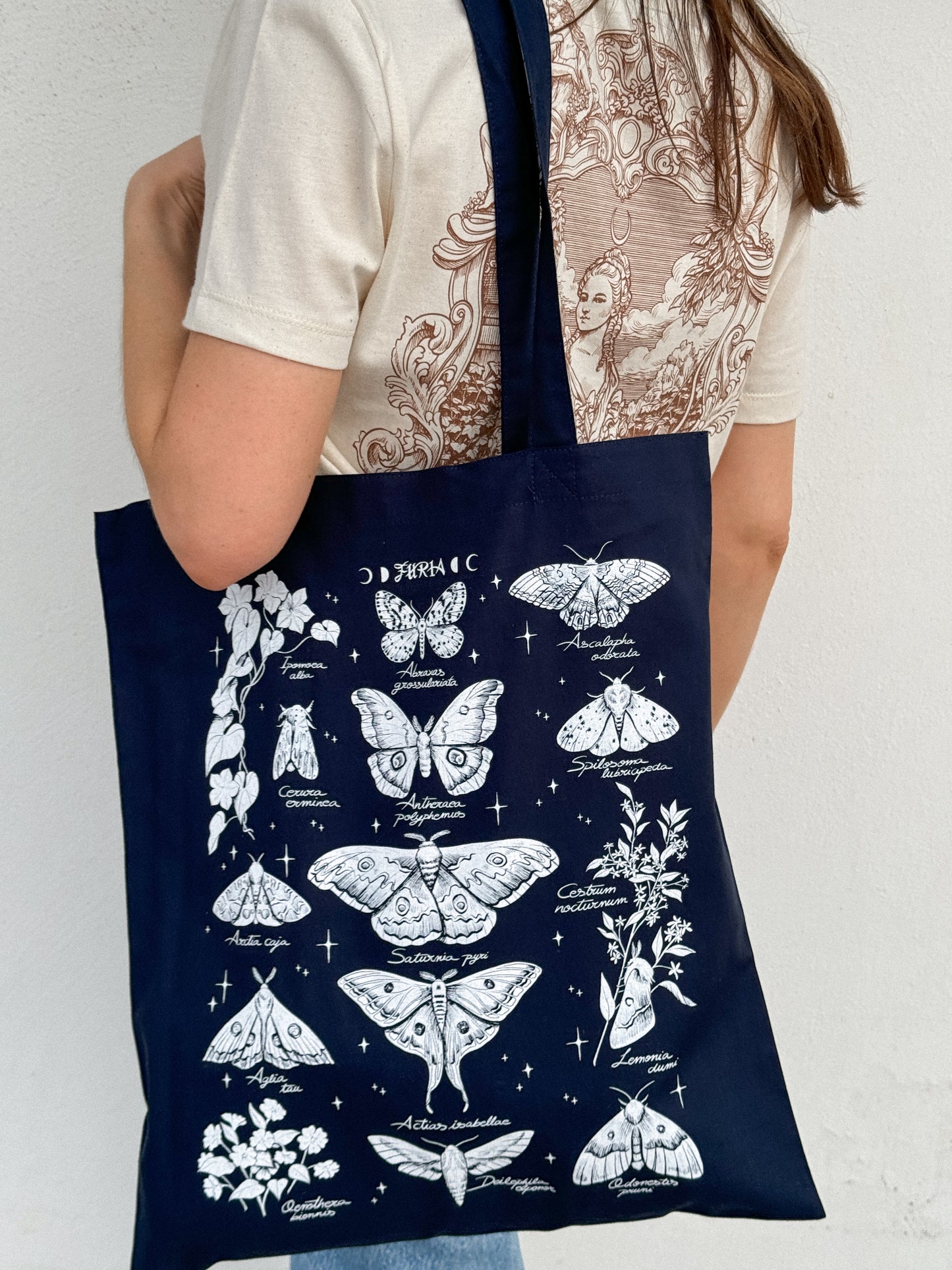 Tote Bag Butterflies+print ©