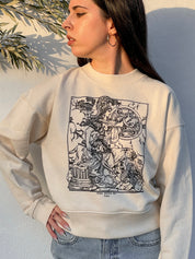 Belona Crop Sweatshirt © 