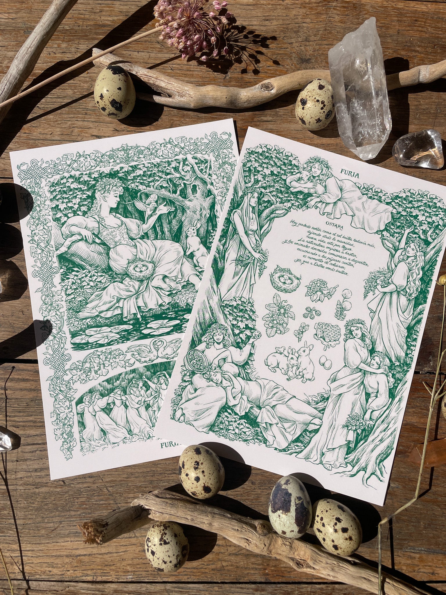 Eostre and Ostara® Print Pack