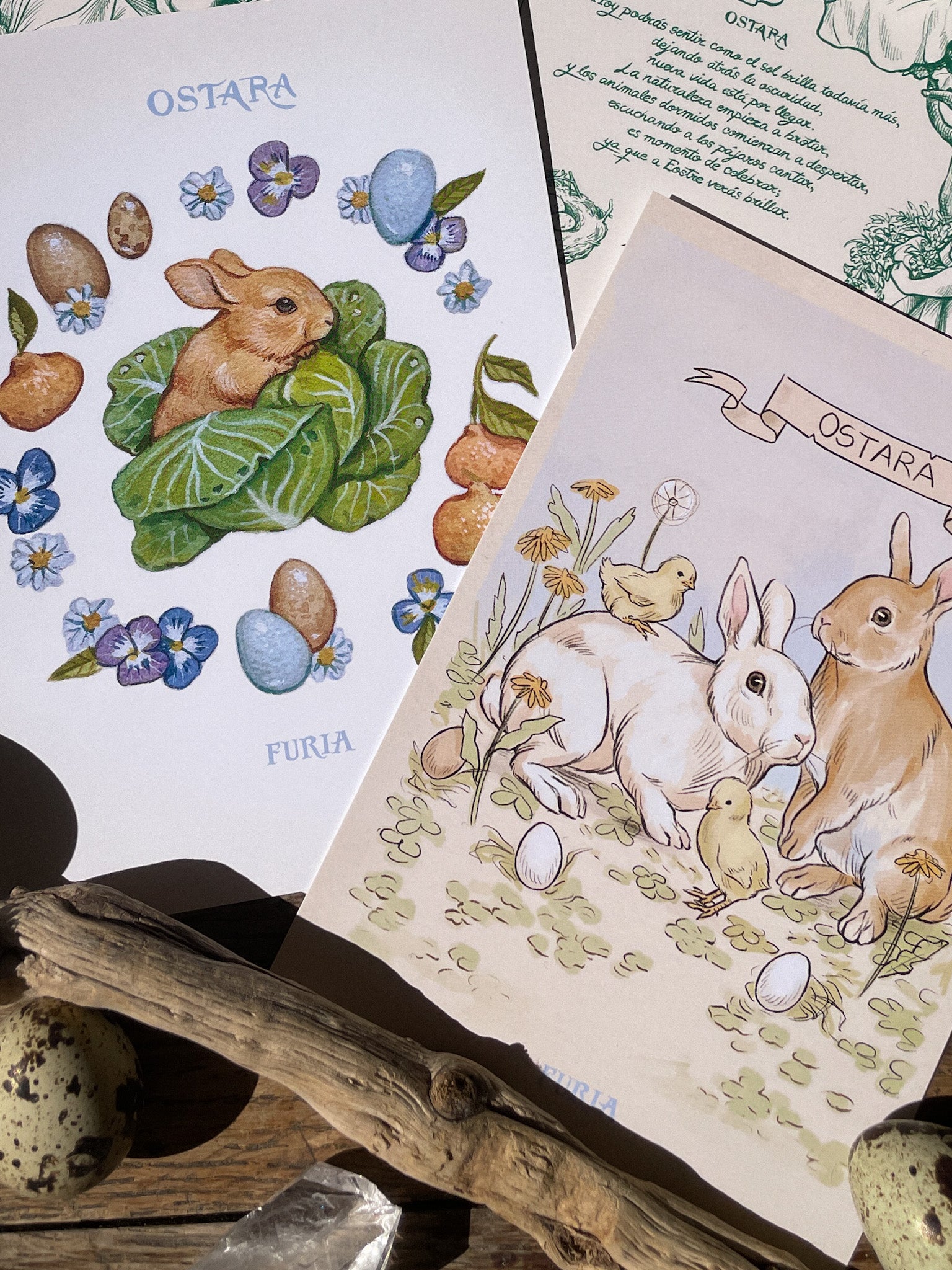 Ostara ® postcard pack