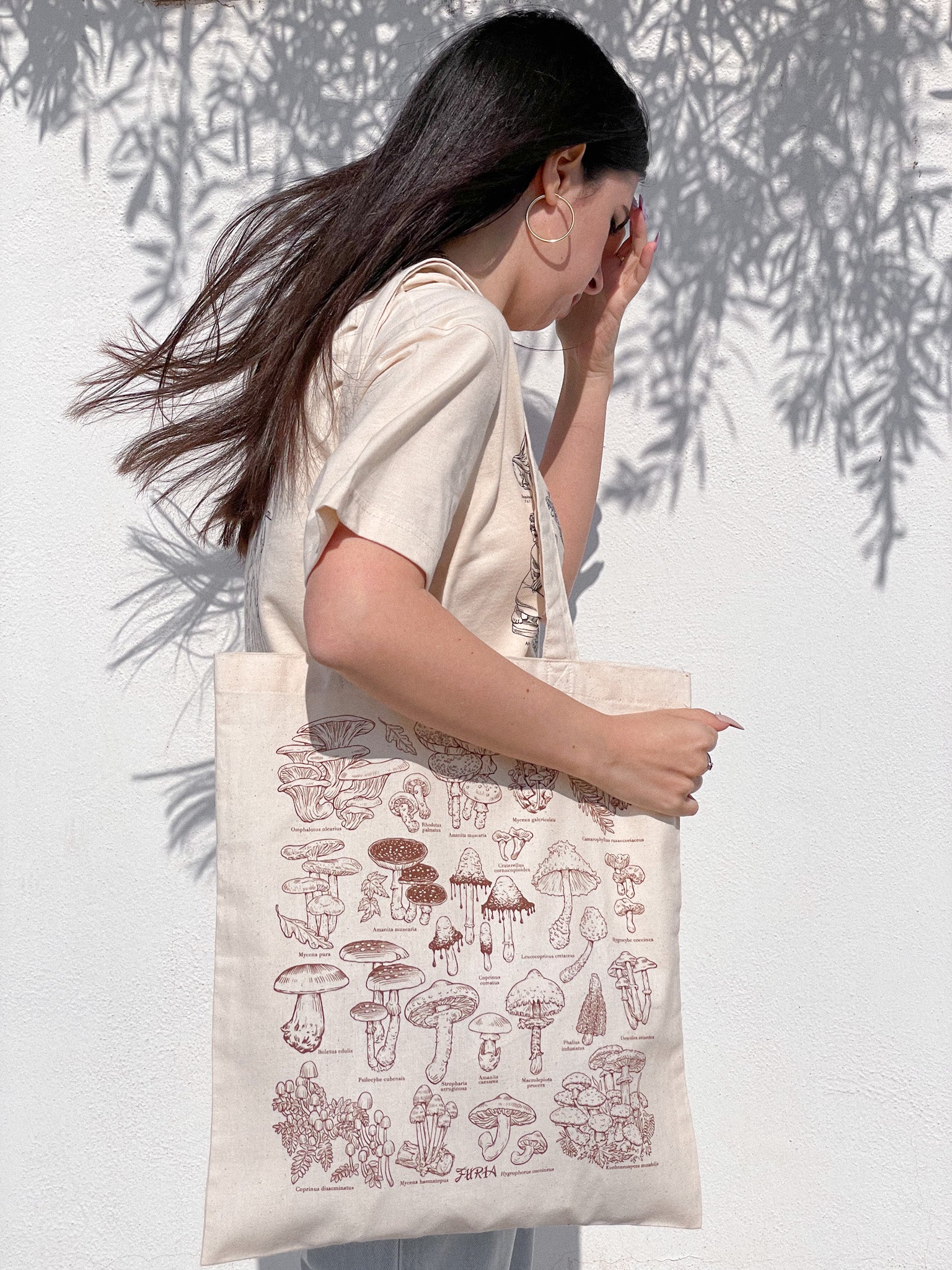 Tote mushrooms + Print ®