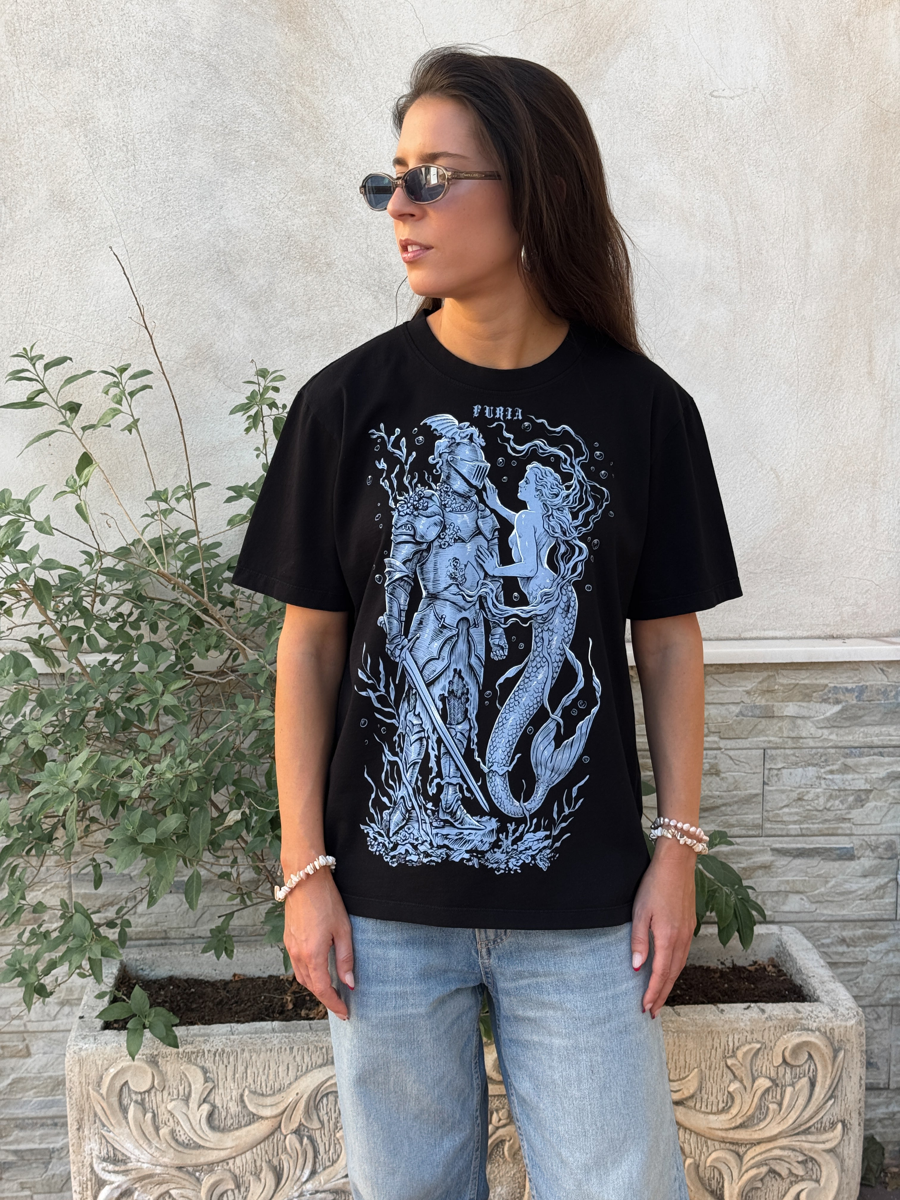 Caballero y Sirena® Negro (Disponible Domingo 12 de Julio)
