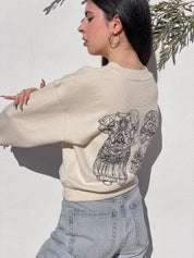 Belona Crop Sweatshirt © 