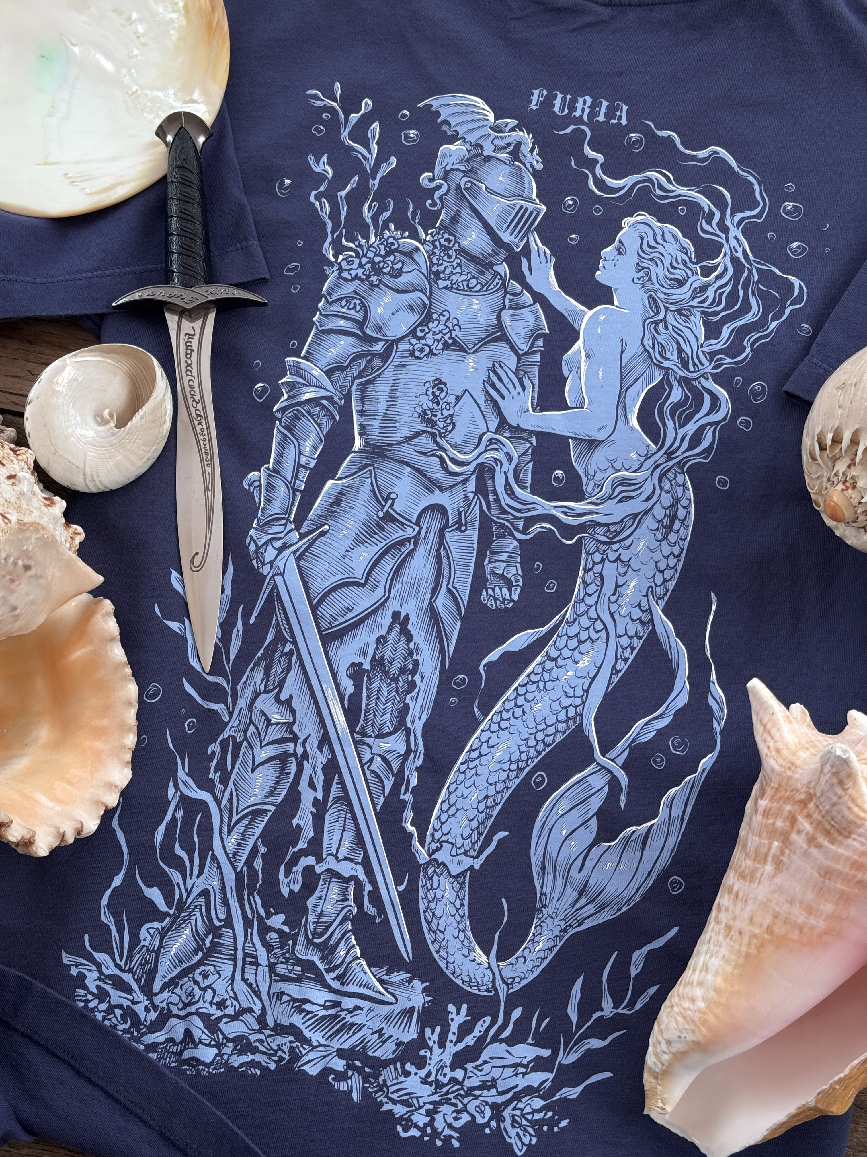 Caballero y Sirena® Azul (Disponible Domingo 12 de Julio)
