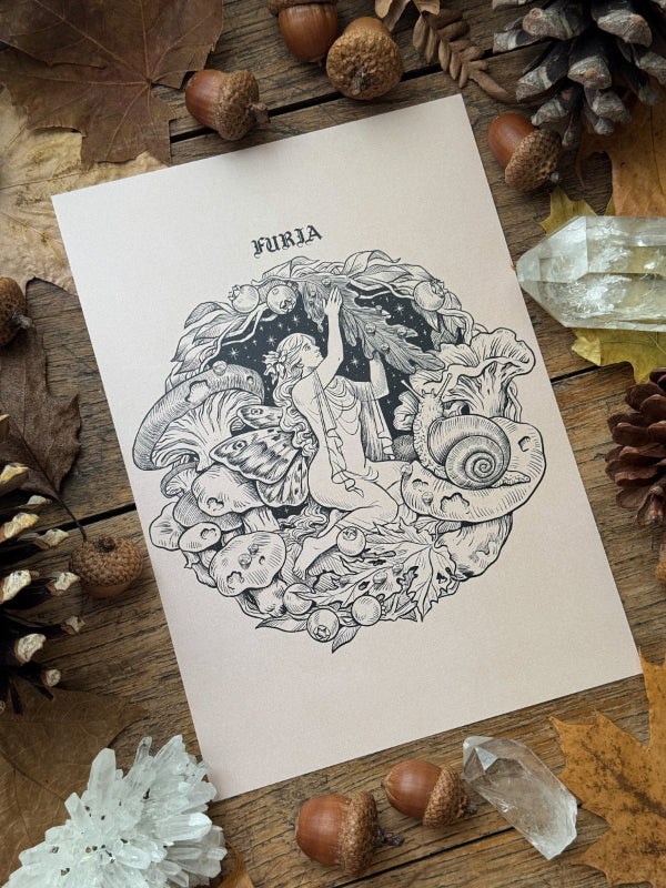 Print Autumn Fairy®