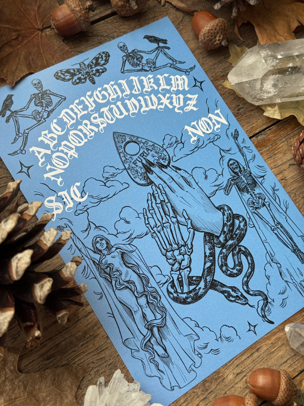 Ouija Print Blue®