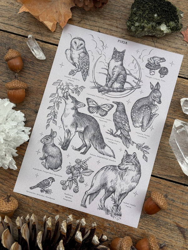 Familiar Animals Print®