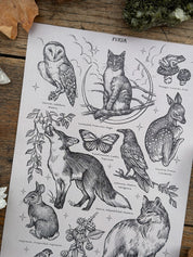 Familiar Animals Print®