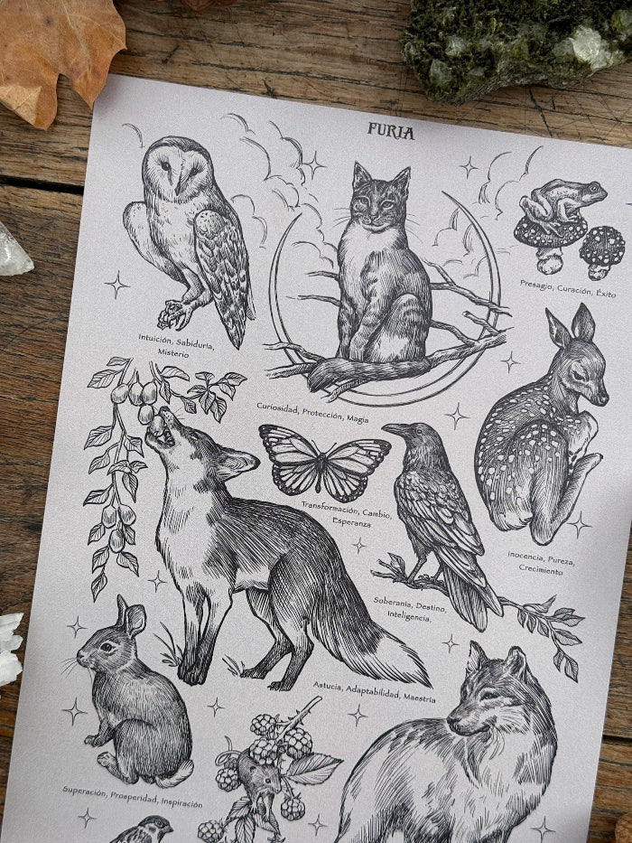 Familiar Animals Print®
