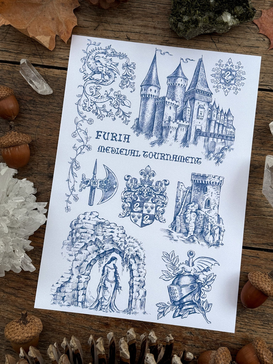 Medieval Shield ® Print