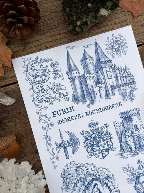 Medieval Shield ® Print