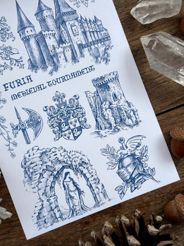 Medieval Shield ® Print