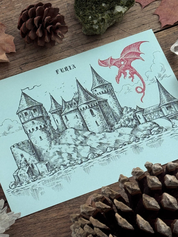 Castle and Dragon® Print