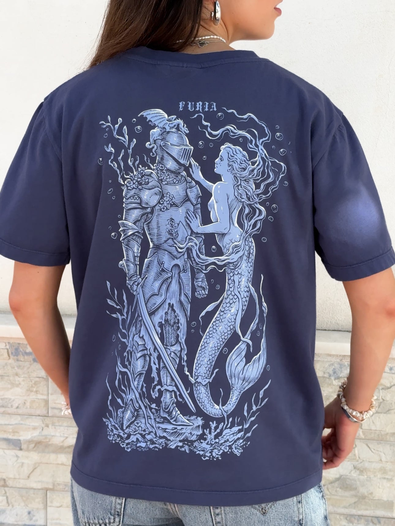 Caballero y Sirena® Azul (Disponible Domingo 12 de Julio)