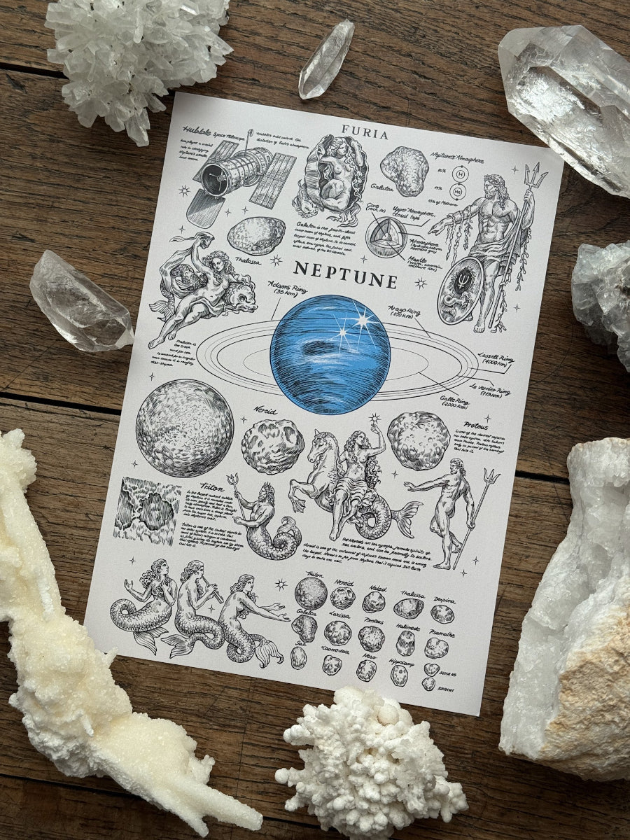 Print Neptune ® Beige