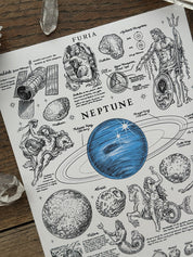 Print Neptune ® Beige