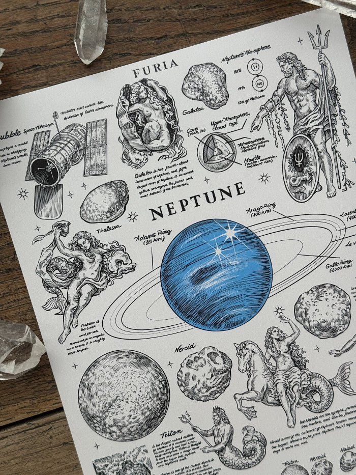 Print Neptune ® Beige