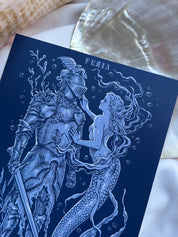 Print Caballero y Sirena®