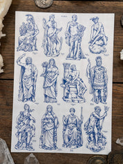 Print Roman Zodiac ©