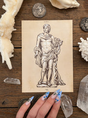 Roman Zodiac Sign Postcard ©