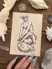 Roman Zodiac Sign Postcard ©