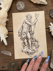 Roman Zodiac Sign Postcard ©