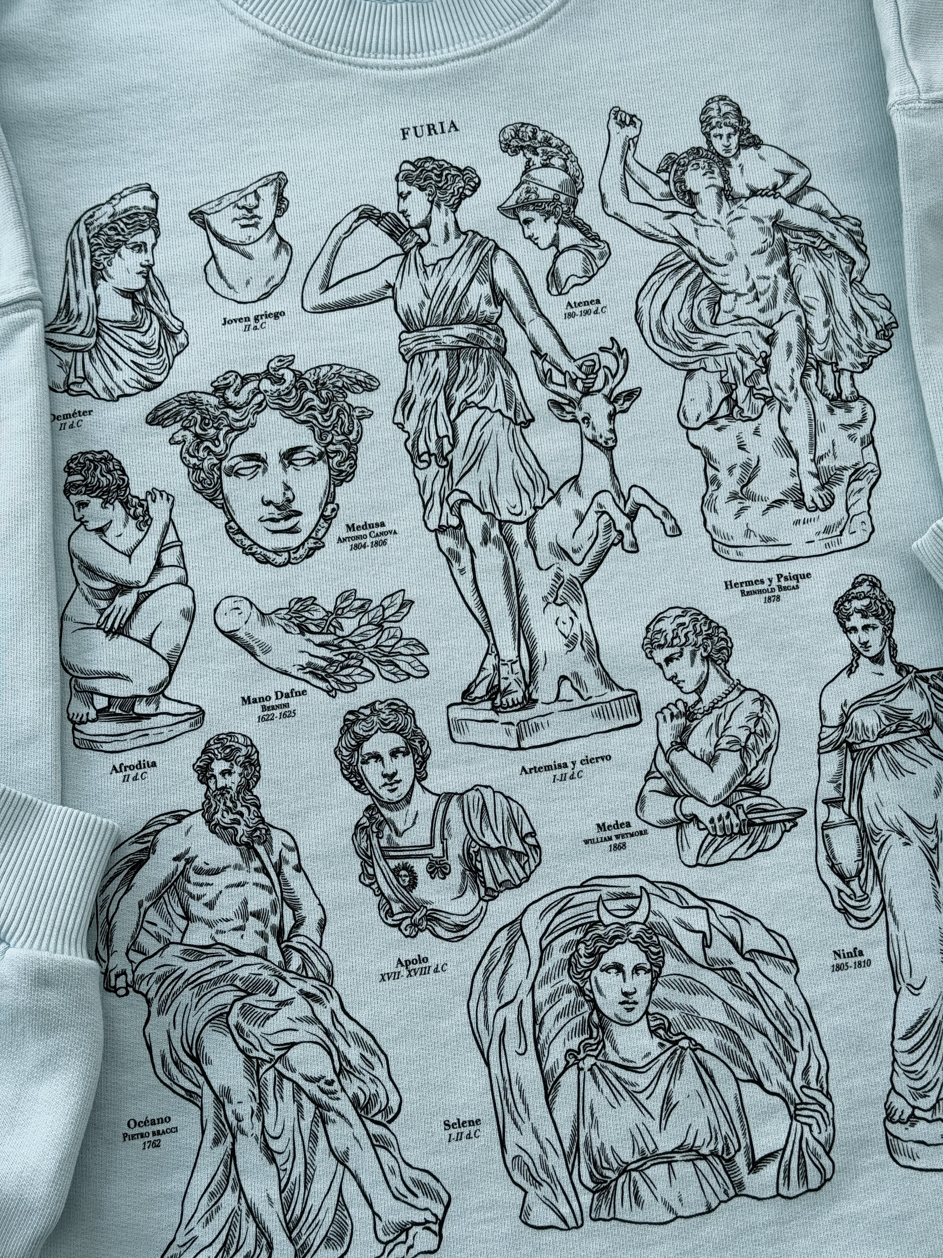 Sudadera Mitología Griega© (Disponible Domingo 7)