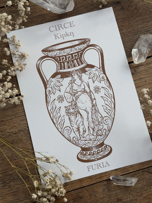 Pack Print Circe and Beige Vase®