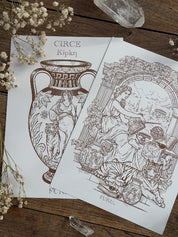 Pack Print Circe and Beige Vase®
